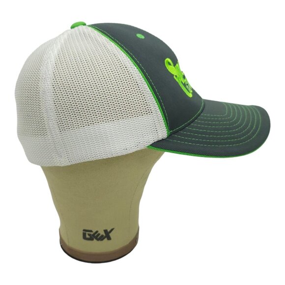 Sports Country Logo Flexfit L/XL Mesh Cap Soccer Baseball Hat Pacific Headwear - Picture 11 of 13